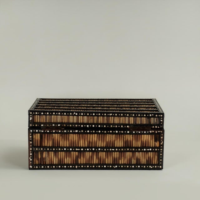 Antique Anglo Indian Quill Box For Sale - Image 4 of 15