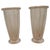Glass Large French Art Deco Glass Vases, 1960, Set of 2 For Sale - Image 7 of 7