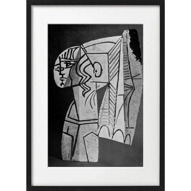 2020s "Picasso's Sculptures" #2 Contemporary Black and White Gallery Wall of Photographs, Framed - Set of 15 For Sale - Image 5 of 11