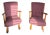 1960s pair of Scandinavian Armchairs in the Style of Philip Arctander, Loro Piana Fabric For Sale