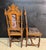 Wood Antique French Carved Oak Dining Chairs, 1880, Set of 8 For Sale - Image 7 of 11