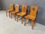 Vintage Brutalist Dining Chairs, 1960s, Set of 4 For Sale - Image 4 of 12