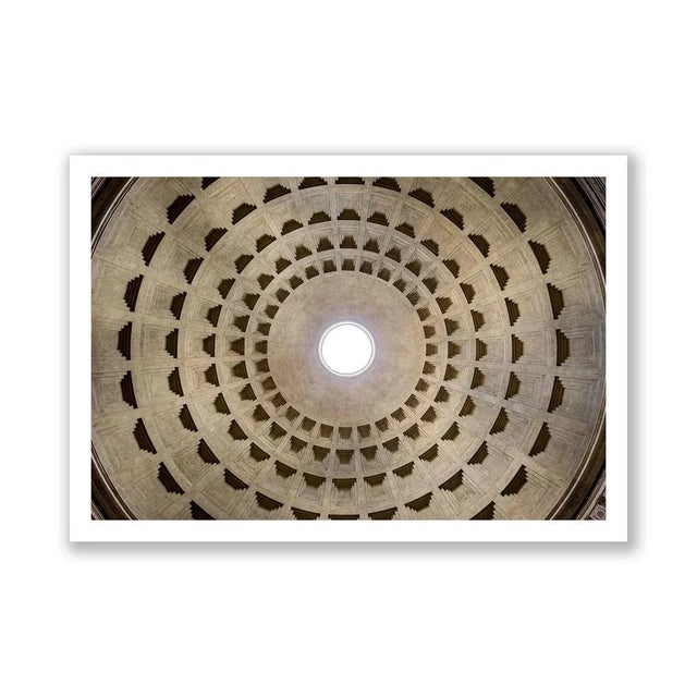 Contemporary Guy Sargent, Oculus I The Pantheon Rome, Archival Pigment Print For Sale - Image 3 of 6