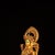 Late 20th Century Late 20th Century Gilt Bronze White Tara Statue With Painted Face, 1kg For Sale - Image 5 of 9