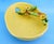 Yellow Vintage Art Deco Ceramic Tray with Acid Finish by Dante Baldelli, 1930s For Sale - Image 8 of 18