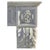 19th century an authentic 19th-century white carrara marble fireplace from lucca. It features high-quality ornamentation,...