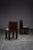 Brown Vintage Modernist Accent Chair, 1940s For Sale - Image 8 of 15