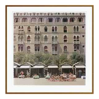 Contemporary Hotel Excelsior 1957 by Slim Aarons Brown Framed C-Print For Sale