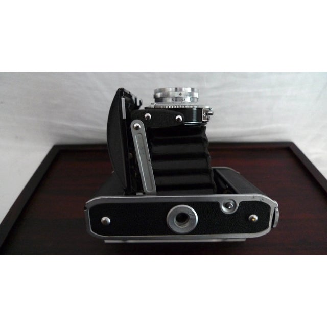 Mid 20th Century Voigtlander Perkeo I Folding Camera in Display Case For Sale - Image 4 of 9