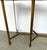 Modern Global Views Modern Gold and White Marble Link Bunching Table Pair For Sale - Image 3 of 4