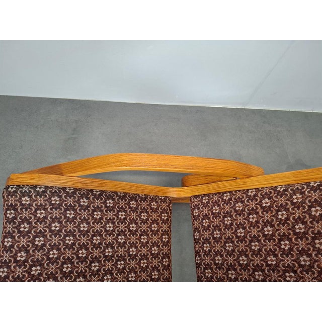 Gold Vintage Art Deco Czechoslovak Bentwood Rocking Chair, 1930s For Sale - Image 8 of 16