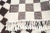 Not Yet Made - Made To Order Dark Brown & White Checkered Moroccan Wool Area Rug - 8x10 For Sale - Image 5 of 6