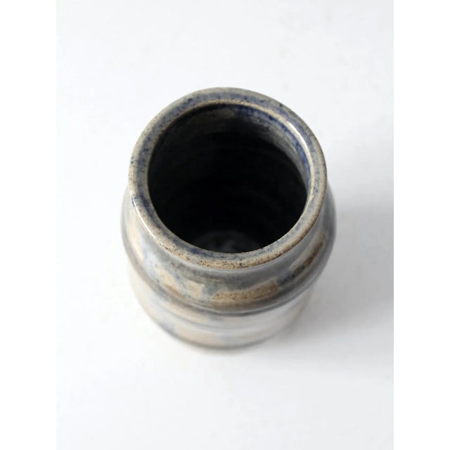 Ceramic Vintage Studio Pottery Vase For Sale - Image 7 of 9