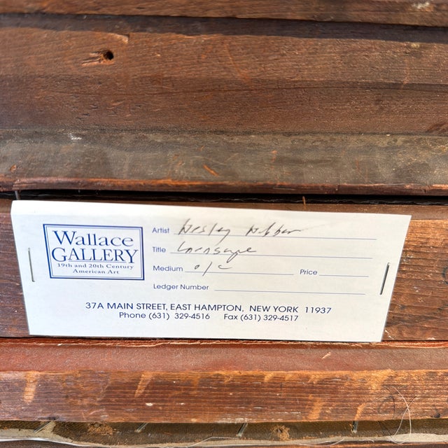 Late 19th Century Wesley Webber Original Oil Painting For Sale - Image 9 of 12