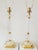 Contemporary Late 20th Century Rock Crystal Obelisk & Sphere Form Table Lamps - A Pair For Sale - Image 3 of 10