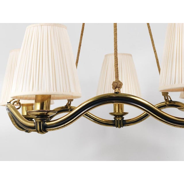 Vintage Austrian Chandelier, 1940s For Sale - Image 4 of 18