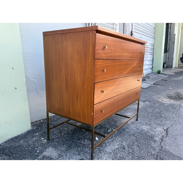 Calvin Furniture 1950s Calvin Furniture Irwin Collection Paul McCobb 4 Drawer Chest, Attributed For Sale - Image 4 of 13