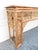Tan Antique Chinese Chippendale Bamboo Console or Altar Table For Sale - Image 8 of 18