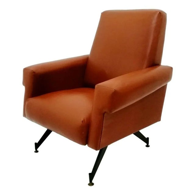 Mid-Century Modern Italian Modern Lounge Chair, 1960s For Sale - Image 3 of 5