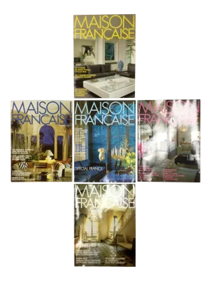 French Interior Decorating Magazines - Set of 5