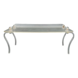 Dorothy Thorpe Lucite Serving Tray For Sale