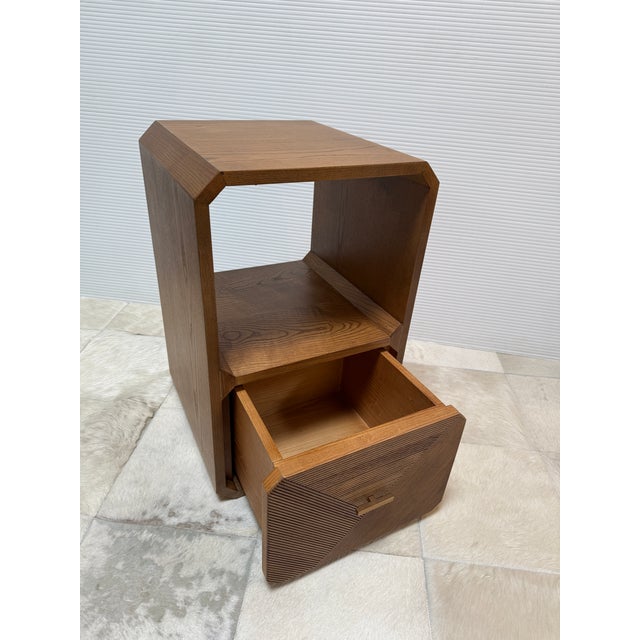 Design Plus Gallery presents the Caspian End Table from Four Hands. The small table brings a light, clean look with built-...