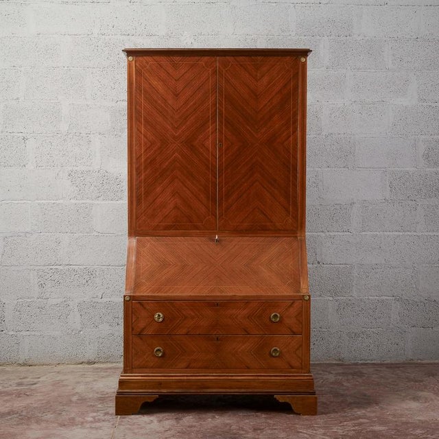 Art Deco Bookcase Sideboard with Flap For Sale - Image 18 of 18