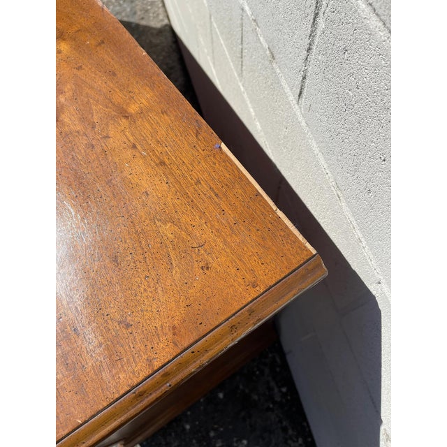 Beautiful vintage dresser / media console / chest of drawers. Features 9 spacious dovetail drawers and the original...