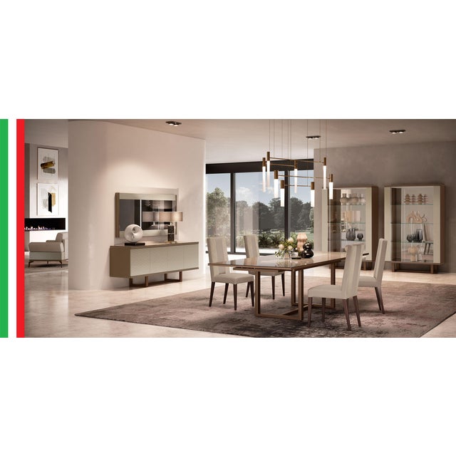 Make a sophisticated statement with the Aurelia Expandable Dining Table, an impressive contemporary design that pairs...