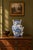 Vintage Chinese blue-and-white porcelain Fertility Boys vase featuring sculptural applied figures of boys climbing around...