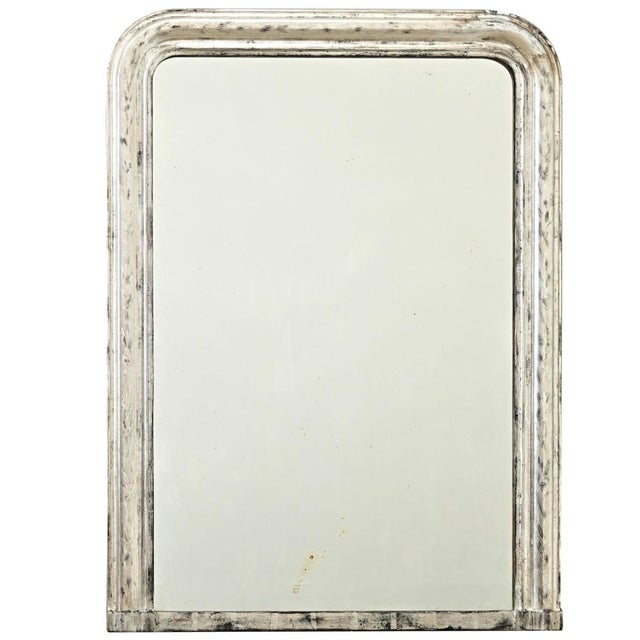 Mid 19th Century French Silver Gilt Louis Philippe Mantel Mirror For Sale - Image 10 of 10