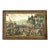 Antique Framed Scottish Print of Clan Chiefs and Tartans For Sale