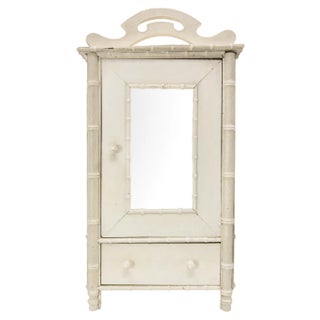 French Armoire with Mirror, 1900s For Sale