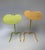 John Salterini Pair of Vintage Lily Pad Nesting Tables, Attributed to John Salterini For Sale - Image 4 of 14