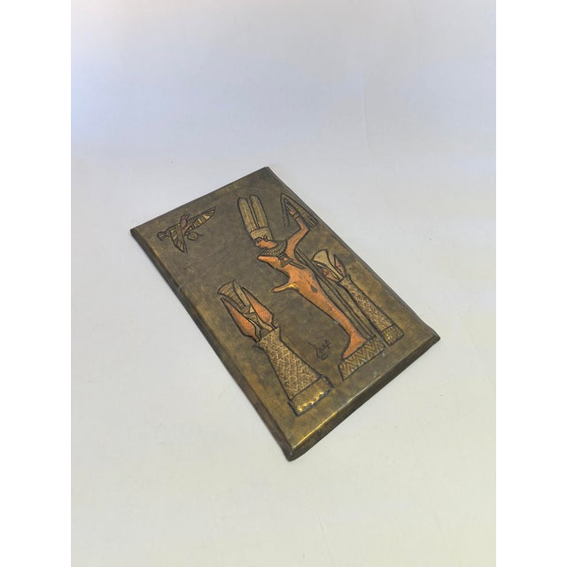 BRAND: Unmarked SIZE: 11" x 6.75" x .25" DATE/ YEAR: 70s (approx.) CONDITION: Good with some obvious patina but overall in...