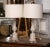Traditional Pair of Carved Rock Crystal Table Lamps on Acrylic Bases For Sale - Image 3 of 9