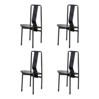 Irma Chairs by Achille Castiglioni for Zanotta, 1980s, Set of 4 For Sale