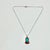 Ralph Lauren 1970s Vintage Southwestern Navajo Boho Chich Turquoise, Coral & Sterling Pendant Necklace For Sale - Image 4 of 13