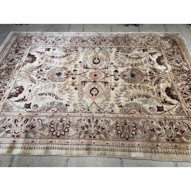 Large Vintage Rug, 1920 For Sale - Image 10 of 12