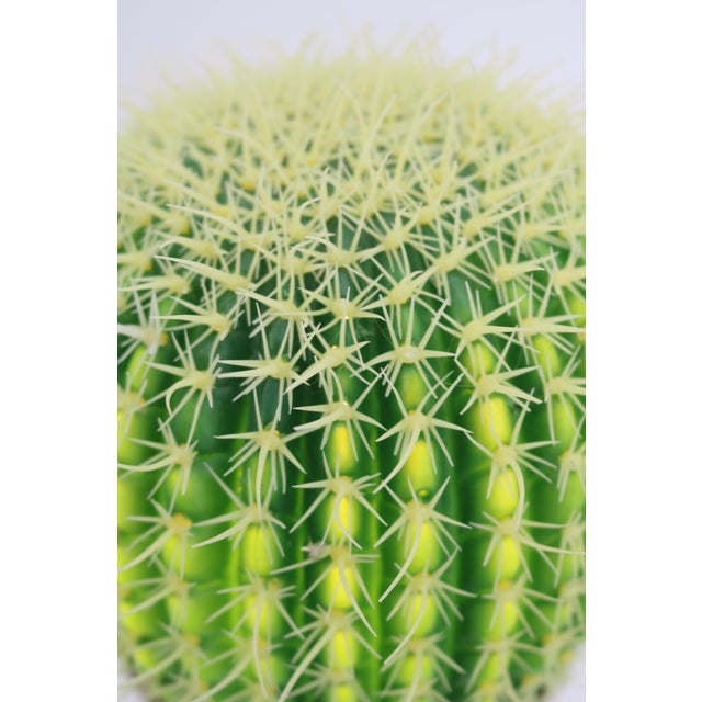 Forest Green Large Cactus Table Lamp, 1980s For Sale - Image 8 of 10