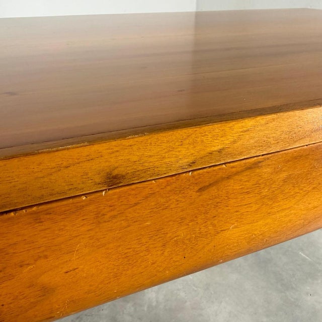 Sculptural Writing Desk in Walnut by Carlo De Carli, Italy, 1950s For Sale - Image 16 of 18