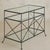 Black Vintage French Iron + Glass Console For Sale - Image 8 of 11