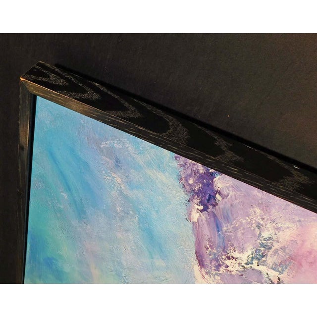 William Craig Harris "Untitled" Original Oil Canvas Earl Biss Style Hand Signed For Sale - Image 9 of 11