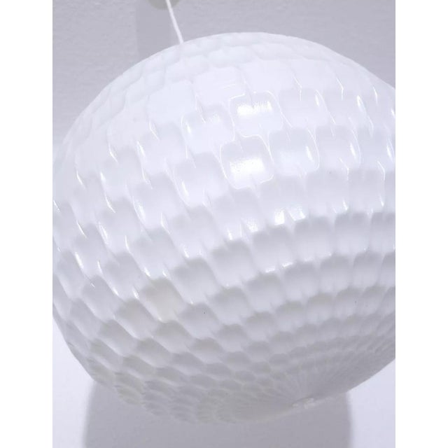 Mid-Century German Pendant Lamp by Aloys Gangkofner for Erco, 1970s For Sale - Image 4 of 5