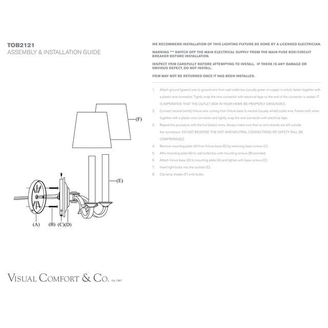 Visual Comfort Thomas O'Brien for Visual Comfort Signature Channing Double Sconce in Bronze with Linen Shades For Sale - Image 4 of 4