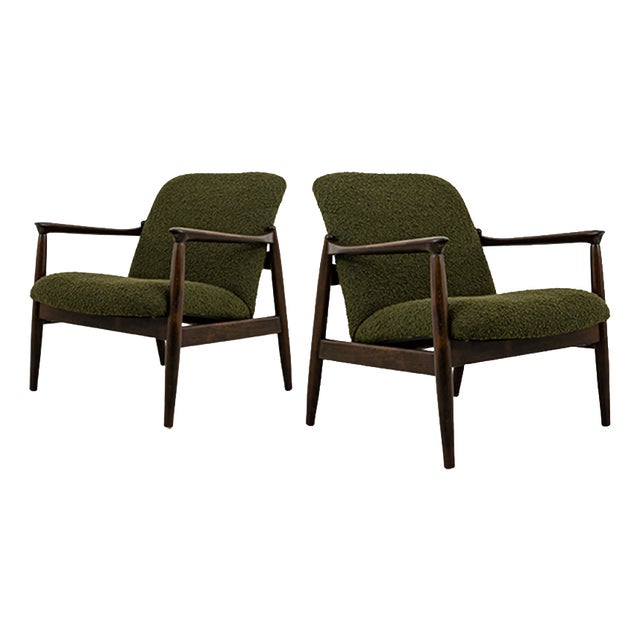 Mid-Century Modern GFM-64 Chairs by Edmund Homa, 1960s, Set of 2 For Sale