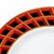 Brick Red 1980s Angela Cummings for Arita Japan Rare Dinnerware Set – 18Pieces For Sale - Image 8 of 12