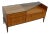 Mid-Century Modern Lowboard Chest of 3 Drawers with Door and Glass Cover, 1960s For Sale