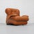 Corolla Lounge Chair in Cognac Leather by I.P.E., 1970s For Sale - Image 3 of 18