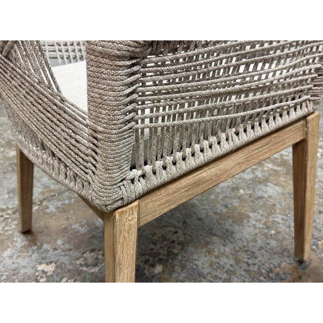 Essentials for Living Loom Armchairs, Set of Six For Sale - Image 10 of 12